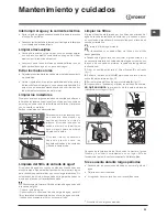 Предварительный просмотр 33 страницы Indesit DFP 58B1 Operating Instructions Manual