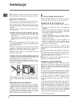 Предварительный просмотр 46 страницы Indesit DFP 58B1 Operating Instructions Manual