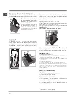 Предварительный просмотр 10 страницы Indesit DFP 58M94 Operating Instructions Manual