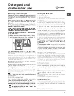 Предварительный просмотр 11 страницы Indesit DFP 58M94 Operating Instructions Manual