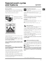 Предварительный просмотр 13 страницы Indesit DFP 58M94 Operating Instructions Manual