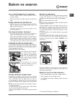 Preview for 41 page of Indesit DFP 58T1 Operating Instructions Manual