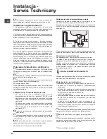 Preview for 46 page of Indesit DFP 58T1 Operating Instructions Manual