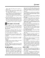 Preview for 3 page of Indesit DFP 58T94 Operating Instructions Manual