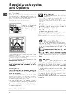 Preview for 22 page of Indesit DFP 58T94 Operating Instructions Manual