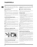 Preview for 36 page of Indesit DFP 58T94 Operating Instructions Manual