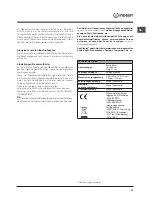 Preview for 37 page of Indesit DFP 58T94 Operating Instructions Manual