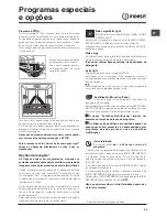 Preview for 55 page of Indesit DFP 58T94 Operating Instructions Manual