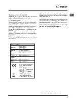 Preview for 59 page of Indesit DFP 58T94 Operating Instructions Manual