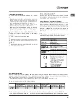 Предварительный просмотр 15 страницы Indesit DFP2631M Operating Instructions Manual