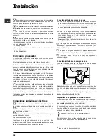 Предварительный просмотр 38 страницы Indesit DFP2631M Operating Instructions Manual