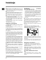 Предварительный просмотр 62 страницы Indesit DFP2631M Operating Instructions Manual