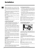 Предварительный просмотр 2 страницы Indesit DFP5731M Operating Instructions Manual