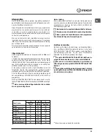 Предварительный просмотр 31 страницы Indesit DFP5731M Operating Instructions Manual