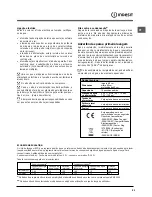 Предварительный просмотр 51 страницы Indesit DFP5731M Operating Instructions Manual