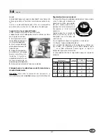 Preview for 57 page of Indesit DI 620 Instructions For Installation And Use Manual