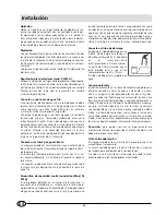 Preview for 64 page of Indesit DI 620 Instructions For Installation And Use Manual