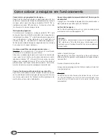 Preview for 70 page of Indesit DI 620 Instructions For Installation And Use Manual