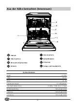 Предварительный просмотр 14 страницы Indesit DI 63 A Installation And Use Manual