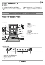 Предварительный просмотр 1 страницы Indesit DIE2B19UK Daily Reference Manual