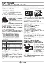 Предварительный просмотр 2 страницы Indesit DIE2B19UK Daily Reference Manual