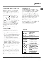 Preview for 3 page of Indesit DIF 04 Installation Manual