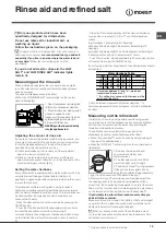 Preview for 19 page of Indesit DIF 04 Installation Manual