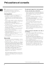 Preview for 32 page of Indesit DIF 04 Installation Manual