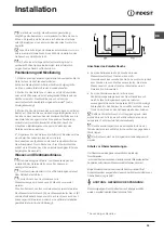 Preview for 35 page of Indesit DIF 04 Installation Manual