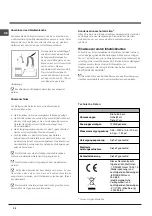 Preview for 36 page of Indesit DIF 04 Installation Manual