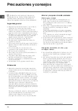 Preview for 54 page of Indesit DIF 04 Installation Manual