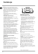 Preview for 68 page of Indesit DIF 04 Installation Manual