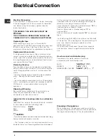 Предварительный просмотр 4 страницы Indesit DIF 04 Operating Instructions Manual