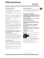 Предварительный просмотр 7 страницы Indesit DIF 04 Operating Instructions Manual