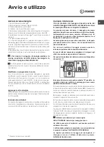 Предварительный просмотр 9 страницы Indesit DIF 04B1 Operating Instructions Manual