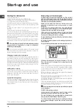 Предварительный просмотр 24 страницы Indesit DIF 04B1 Operating Instructions Manual