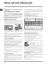 Предварительный просмотр 26 страницы Indesit DIF 04B1 Operating Instructions Manual