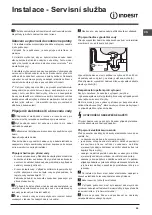 Предварительный просмотр 45 страницы Indesit DIF 04B1 Operating Instructions Manual