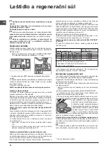 Предварительный просмотр 52 страницы Indesit DIF 04B1 Operating Instructions Manual