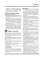 Preview for 3 page of Indesit DIF 14B1 Operating Instructions Manual