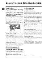 Preview for 20 page of Indesit DIF 14B1 Operating Instructions Manual