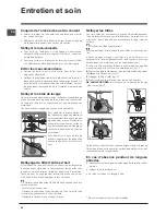 Preview for 42 page of Indesit DIF 14B1 Operating Instructions Manual