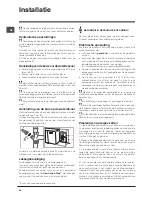 Preview for 44 page of Indesit DIF 14B1 Operating Instructions Manual