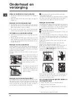 Preview for 52 page of Indesit DIF 14B1 Operating Instructions Manual