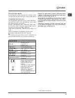 Preview for 55 page of Indesit DIF 14B1 Operating Instructions Manual