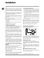 Предварительный просмотр 2 страницы Indesit DIF 1614 Operating Instructions Manual