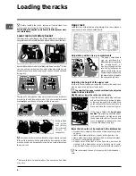 Предварительный просмотр 6 страницы Indesit DIF 1614 Operating Instructions Manual