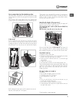 Предварительный просмотр 9 страницы Indesit DIF 16B1 Operating Instructions Manual