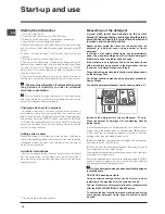 Предварительный просмотр 10 страницы Indesit DIF 16B1 Operating Instructions Manual