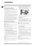 Предварительный просмотр 18 страницы Indesit DIF 16B1 Operating Instructions Manual